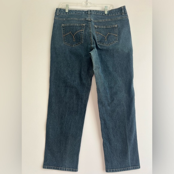 Just My Size Women Blue Jeans Size 18W Stretch Classic Denim - Picture 2 of 15